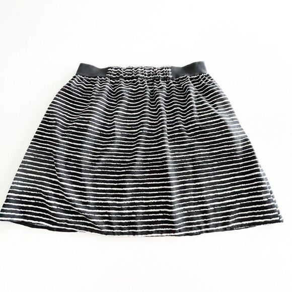 Promod // Striped Skirt // Front Zip feature // Size 12 // New without tags - Picture 6 of 8